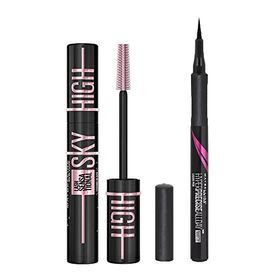 Maybelline New York Lash Sensational Sky High Cosmic Black Maskara Hyper Precise All Day 701 Matte Onyx Mat Siyah Eyeliner