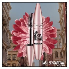 Maybelline New York Lash Sensational Yelpaze Etkili Siyah Maskara Mini Super Stay Matte Ink Likit Mat Ruj 20 Pioneer Makyaj Seti