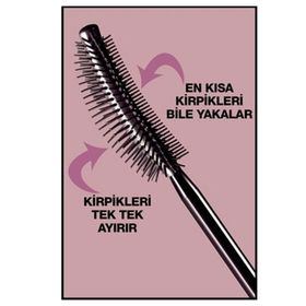 Maybelline New York Lash Sensational Yelpaze Etkili Siyah Maskara Mini Super Stay Matte Ink Likit Mat Ruj 20 Pioneer Makyaj Seti