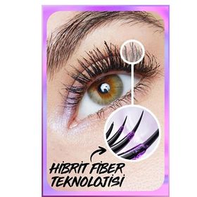 Maybelline New York Lash Sensational Yelpaze Etkili Suya Dayanıklı Siyah Maskara 9.4 ml Mini Falsies Surreal Maskara 4.7 ml Makyaj Seti