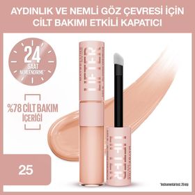 Maybelline New York Lifter 25 Kafein İçeren Nemlendiren ve Aydınlatan Kapatıcı