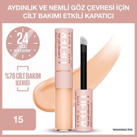 Maybelline New York Lifter Nemlendiren ve Aydınlatan 15 Likit Kapatıcı