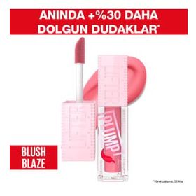 Maybelline New York Lifter Plump 001 Blush Blaze Dudak Parlatıcısı