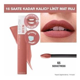 Maybelline New York No:65 Super Stay Matte Likit Mat Ruj