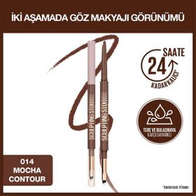 Maybelline New York Sculpting Stix Çift Uçlu 014 Mocha Contour Göz Kalemi