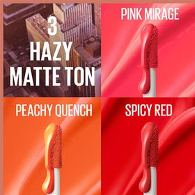 Maybelline New York Sunkisser Hazy Matte 36 Spicy Red Likit Allık