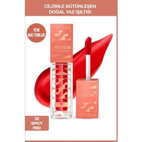 Maybelline New York Sunkisser Hazy Matte 36 Spicy Red Likit Allık