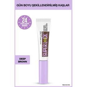 Maybelline New York Super Lock Brow Glue Deep Brown Kaş Sabitleyici Maskara