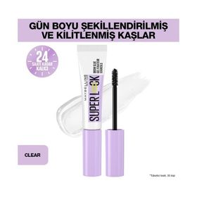 Maybelline New York Süper Lock Brow Glue Kaş Sabitleyici Maskara