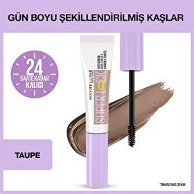 Maybelline New York Super Lock Brow Glue Taupe Kaş Sabitleyici Maskara