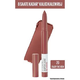 Maybelline New York Super Stay Ink Crayon 20 Enjoy the View Kalem Mat Ruj
