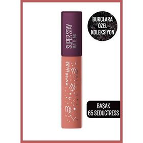 Maybelline New York Super Stay Matte Ink 65 Seductress Likit Mat Ruj