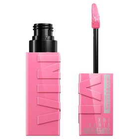 Maybelline New York Super Stay Vinyl Ink 155 Upbeat Likit Parlak Ruj