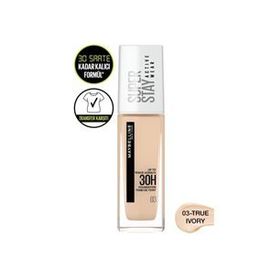 Maybelline New York Superstay 24H No:3 True Ivory Fondöten