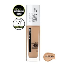 Maybelline New York Superstay Active Wear 10 Ivory Fondöten