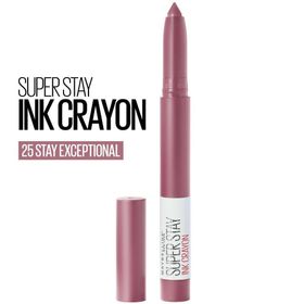 Maybelline New York Superstay Ink Crayon 25 Stay Exceptional Kalem Ruj