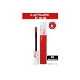 Maybelline New York Superstay Matte Ink No: 320 Ruj