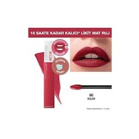 Maybelline New York Superstay Matte Ink Unnude 80 Ruler Ruj