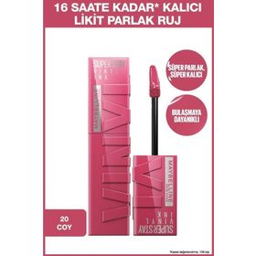 Maybelline New York Superstay Vinyl Ink 20 Coy Ruj