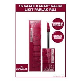 Maybelline New York Superstay Vinyl Ink 30 Unrivaled Ruj