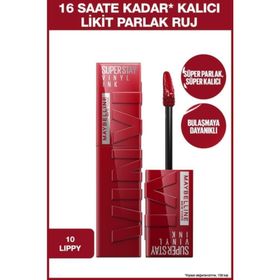 Maybelline New York Vinyl Ink Ruj Lippy No:10 Ruj