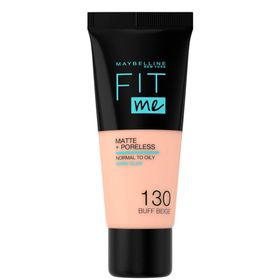 Maybelline No: 130 Buff Beige Fit Me Matte +Poreless Normal To Oily 30 ml Foundation