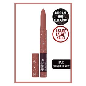Maybelline Super Stay Ink Crayon Zodiac Serisi No: 20 Enjoy The View Ruj