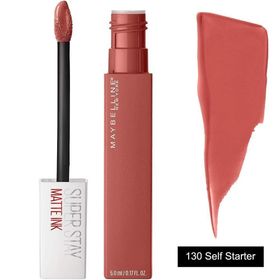 Maybelline Super Stay Matte Ink City Edition Lipstick 130 Self Starter Likit Mat Ruj