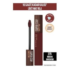 Maybelline Super Stay Matte Mocha Inventor 275 Ruj