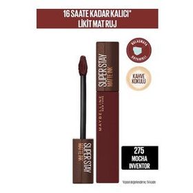 Maybelline Super Stay Matte Mocha Inventor 275 Ruj