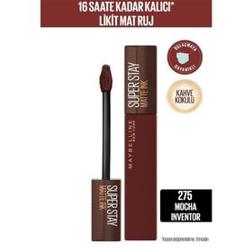 Maybelline Super Stay Matte Mocha Inventor 275 Ruj