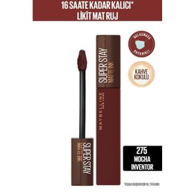 Maybelline Super Stay Matte Mocha Inventor 275 Ruj