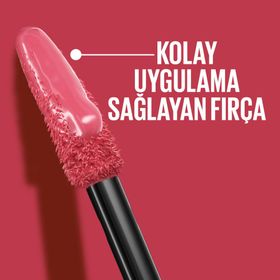 Maybelline Super Stay Vinyl Ink Uzun Süre Kalıcı 160 Sultry Likit Parlak Ruj