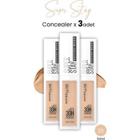 Maybelline Superstay Active Wear 20 Sand 3 Adet Kapatıcı