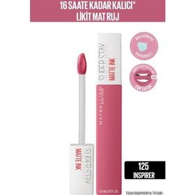 Maybelline Superstay Likit 125 Inspırer Mat Ruj