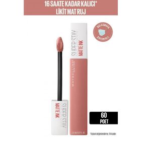 Maybelline Superstay Likit 60 Poet Mat Ruj