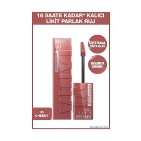 Maybelline Superstay Vinly Ink Likit 35 Cheeky Ruj