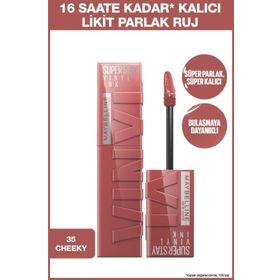 Maybelline Superstay Vinly Ink Likit 35 Cheeky Ruj