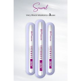 Maybelline Surreal Very Black 3 Adet Maskara