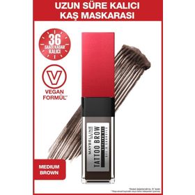 Maybelline Tattoo Brow 257 Medium Brown Kaş Jeli