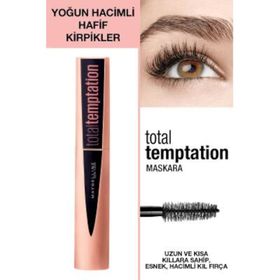 Maybelline Total Temptatıon Mascara Black Siyah Maskara