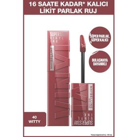 Maybelline Vinyl Ink No:40 Witty Likit Ruj