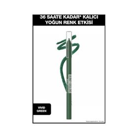 Maybelline Vivid Green New York Tattoo Liner Jel Göz Kalemi