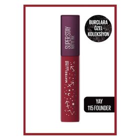 Maybelline Zodiac Super Stay Matte Ink 115 Likit Ruj