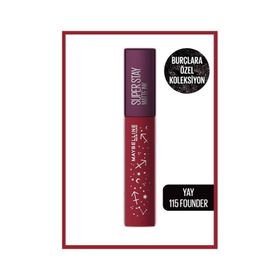 Maybelline Zodiac Super Stay Matte Ink No:115 Likit Ruj