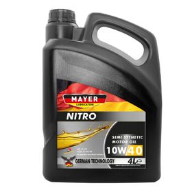 Mayer Nitro Semi Synthetic 10W-40 4 lt Motor Yağı