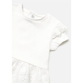Mayoral 1007 Beyaz Bebek T-shirt