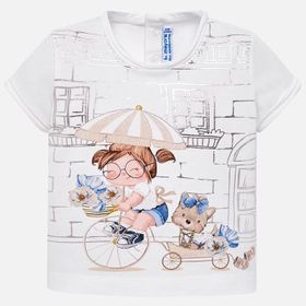 Mayoral 1010 Kırmızı Erkek Bebek Yazlık Kısa Kol T-shirt