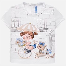 Mayoral 1010 Kırmızı Erkek Bebek Yazlık Kısa Kol T-shirt