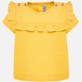 Mayoral 1013 Beyaz Kısa Kol Yazlık Erkek Bebek T-shirt